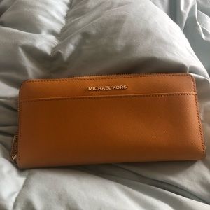 Michael Kors Mustard Wallet NWOT